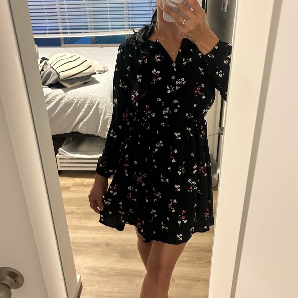 LOFT floral dress
